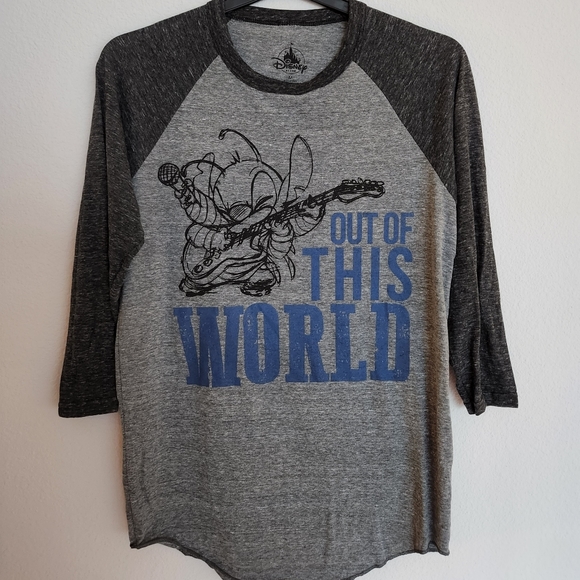 Disney Tops - DISNEY Stitch baseball style shirt